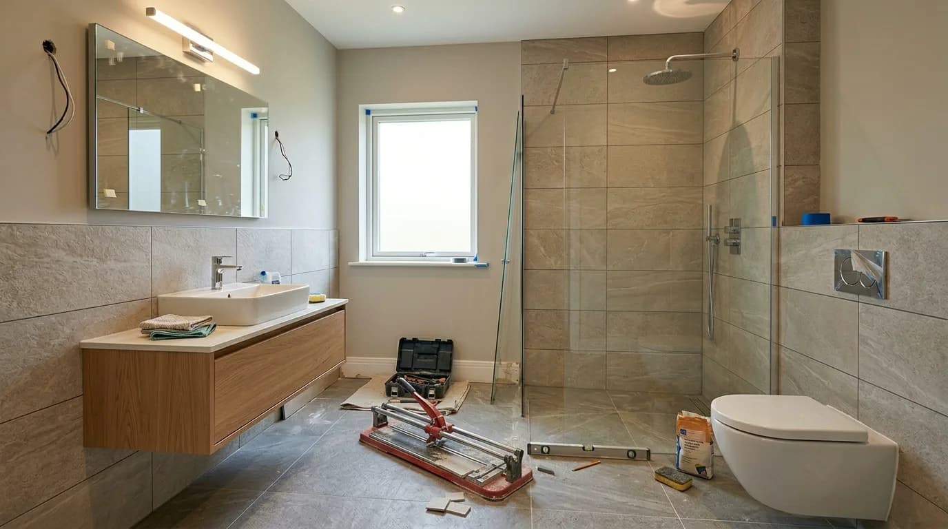 Banyo seramik yenileme projesi