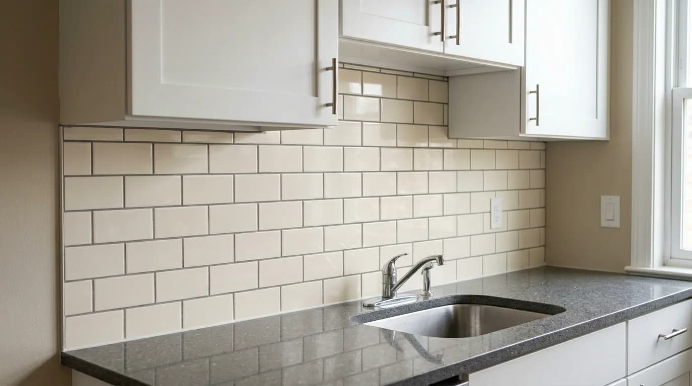 Mutfak tezgah arası seramik projesi